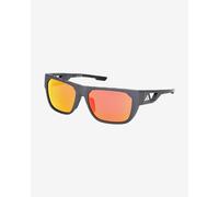 adidas SP0102 Sport Glasses grey with orange mirrored lenses