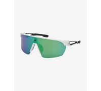adidas SP0103 Sport Glasses white with mirrored green lenses