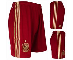 adidas Spain 2014 World Cup Home Shorts Size Junior 11 - 12 Years / 27" Waist