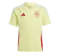 Adidas Spain Away Junior Short Sleeve Jersey 2024 Colour: Yellow, Size: 13-14 years