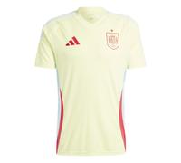 Adidas Spain Away Mens Short Sleeve Jersey 2024 Colour: Yellow, Size: Small