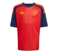 adidas Junior Spain Replica 26 Home Football Shirt, Vivred, Size 13-14 Years Vivred