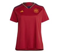 adidas Spain Home Shirt 2022 Womens 5XL24-26 Red