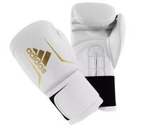 Adidas Speed 50 Boxing Gloves White Gold 10oz Sparring
