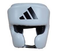 adidas Speed Head Guard - XLarge, White - CE-Approved Boxing Headguard with Ear and Cheek Protection, Has Added Force Resistance, Adjustable Non-Slip Training Gear for MMA and Sparring