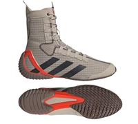 Adidas Speedex 23 Boxing Boots Beige Sparring Trainers Adult Ring Canvas Shoes