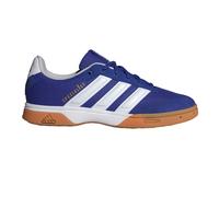 adidas Spezialist Men's Handball Shoes | UK 8.5 in Lucid Blue/Cloud White/Lucid Lemon