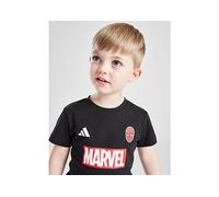 adidas Marvel Spider-Man Tee Set Kids, Black/Red, Size 0-3 Months Black/Red