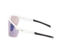 adidas SP0115 Anemos Light S Sunglasses White with Lilac Mirrored Lenses