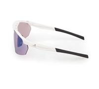 adidas SP0116 Anemos Light S Sunglasses White with Lilac Mirrored Lens