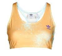 adidas Sport bras AOP BRA TOP in Orange UK 10