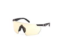 Adidas Sport Man SP0062 02J Sunglasses Plastic Black-opaque Pink Squared Photochromatic