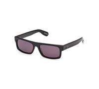 Adidas Sport OR0145 01A Unisex Sunglasses Acetate Black Smoke Squared Normal