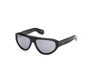 Adidas Sport OR0146 01C Unisex Sunglasses Acetate Black Smoke Pilot Normal