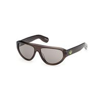Adidas Sport OR0146 48A Unisex Sunglasses Acetate Brown Smoke Pilot Normal