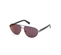 Adidas Sport OR0148 02U Unisex Sunglasses Metal Black Bordeaux Pilot Normal