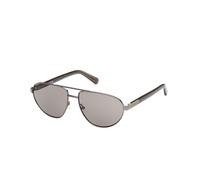 Adidas Sport OR0148 08A Unisex Sunglasses Metal Gunmetal Smoke Pilot Normal