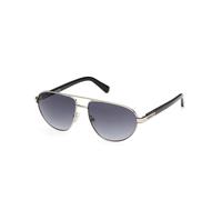 Adidas Sport OR0148 16B Unisex Sunglasses Metal Palladium Smoke Pilot Normal