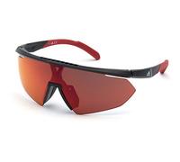 Adidas Sport SP0015 01L Men's Sunglasses Black Size 144