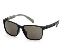 Adidas Sport SP0035 02N Men's Sunglasses Black Size 56