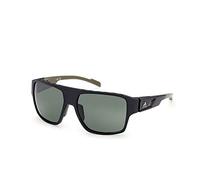 adidas SPORT SP0046 Matte Black 59/16/130 Men's Glasses, Matte Black