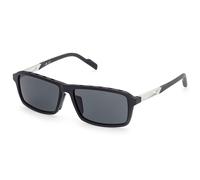 Adidas Sport SP0049 Polarized 02A Men's Sunglasses Black Size 59
