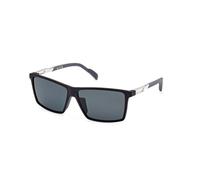 Adidas Sport SP0058 Polarized 02D Men's Sunglasses Black Size 60
