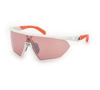 Adidas Sport SP0071 CMPT AERO LI 21L Men's Sunglasses White Size 135