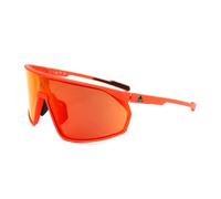 Adidas SP0074 43L Men's Sunglasses Orange Size 99