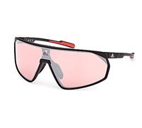 Adidas Sport Sp0074 PRFM Shield 02E Men's Sunglasses Black Size 144