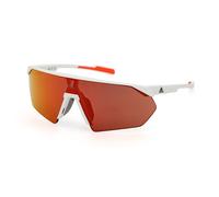 Adidas Sport Sp0076 PRFM Shield 21L Womenâs Sunglasses White Size 135