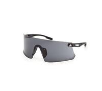 Adidas Sport SP0090 ADIDAS DUNAMIS 02A Unisex Sunglasses Injected Black Smoke Mask Normal