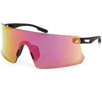 Adidas Sport Unisex SP0090 ADIDAS DUNAMIS 02Z Sunglasses Injected Black Violet Mask Normal