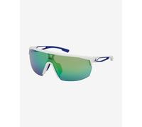adidas Sport SP0099 Glasses white mirrored lenses green blue