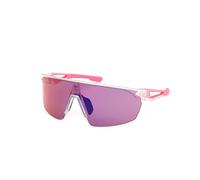Adidas Sport SP0103 ANEMOS 26Z Unisex Sunglasses Injected Transparent Violet Mask Normal