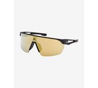 adidas Sport SP0103 Glasses black with mirrored yellow lenses