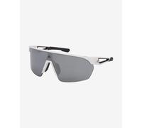 adidas Sport SP0103 Glasses white with mirrored black lenses