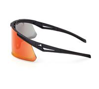 adidas SP0106 Sport Glasses black with red mirrored lenses