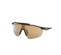 Adidas Sport SP0115 ANEMOS LIGHT 02G Man Sunglasses Injected Black Brown Mask Normal
