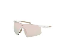 Adidas Sport SP0122 KAPHIROS 21G Man Sunglasses Injected White Brown Mask Normal