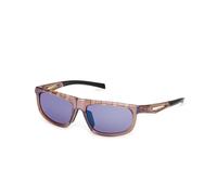 Adidas Sport SP0126 DROMEAS 47Z Woman Sunglasses Injected Brown Violet Geometric Normal