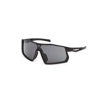 Adidas Sport SP0127 KENTRO S 02A Unisex Sunglasses Injected Black Smoke Mask Normal