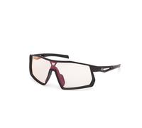Adidas Sport SP0127 KENTRO S 02C Unisex Sunglasses Injected Black Smoke Mask Photochromic