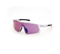 Adidas Sport SP0127 KENTRO S 26Z Unisex Sunglasses Injected Transparent Violet Mask Normal