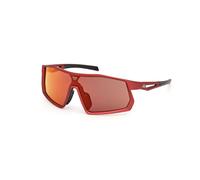 Adidas Sport SP0127 KENTRO S 67L Unisex Sunglasses Injected Red Roviex Mask Normal