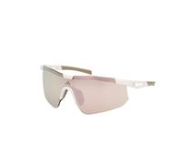 Adidas Sport SP0128 KAPHIROS EVO 21G Man Sunglasses Injected White Brown Mask Normal
