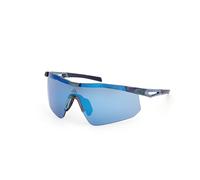 Adidas Sport SP0128 KAPHIROS EVO 90X Man Sunglasses Injected Blue Blue Mask Normal