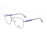Adidas Sport SP5075 015 MATTE LIGHT RUTHENIUM 56/17/145 MAN Eyewear Frame