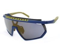 Adidas Sport Sunglasses with Sweat Bar Blue Green w/ Gold Mirror LensSP0029 92G