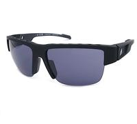 Adidas Sport Sunglasses Wraparound Matte Black w/ Grey Lenses SP0070 02A